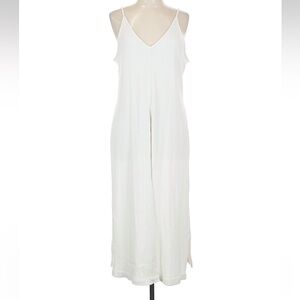 Free People Beach White Slit Midi Swim Coverup Women’s Large